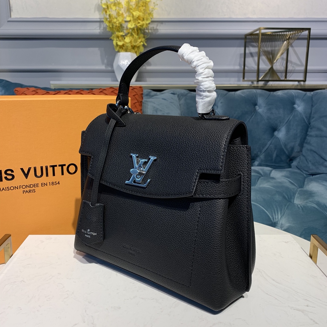 Louis Vuitton LOCKME EVER BB Shoudler Bag M53937 Black